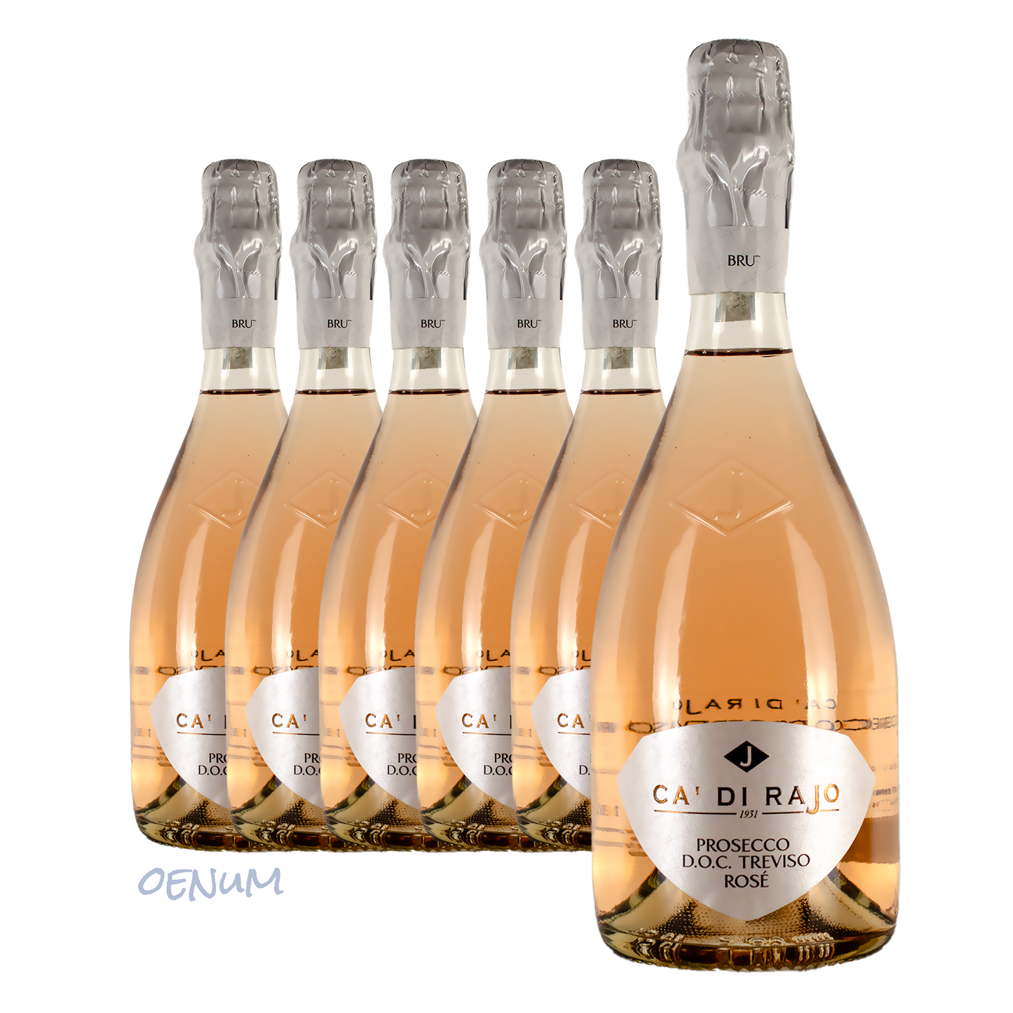 5+1 Flaschenbonus • Prosecco DOC Trevisio Rosé brut