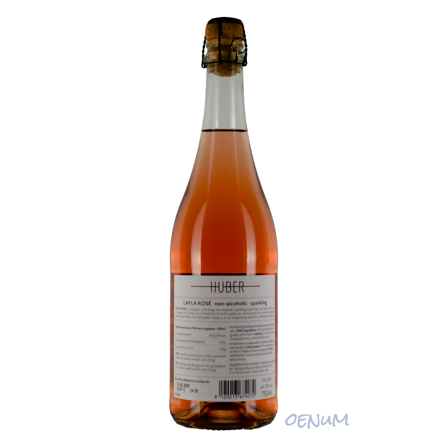 LAYLA Rosé Schaumwein alkoholfrei