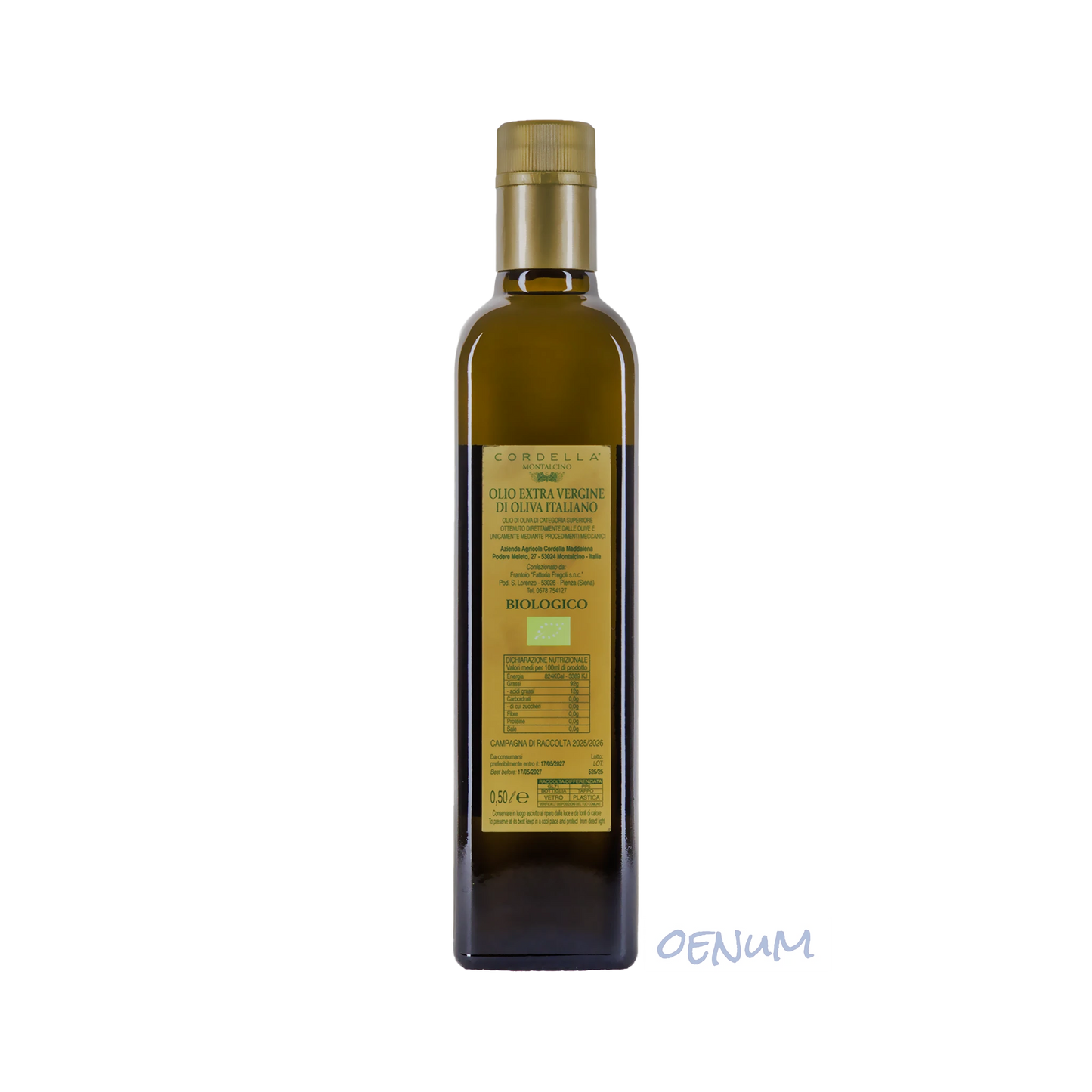 Olio Extra Vergine di Oliva - 0,5 Liter