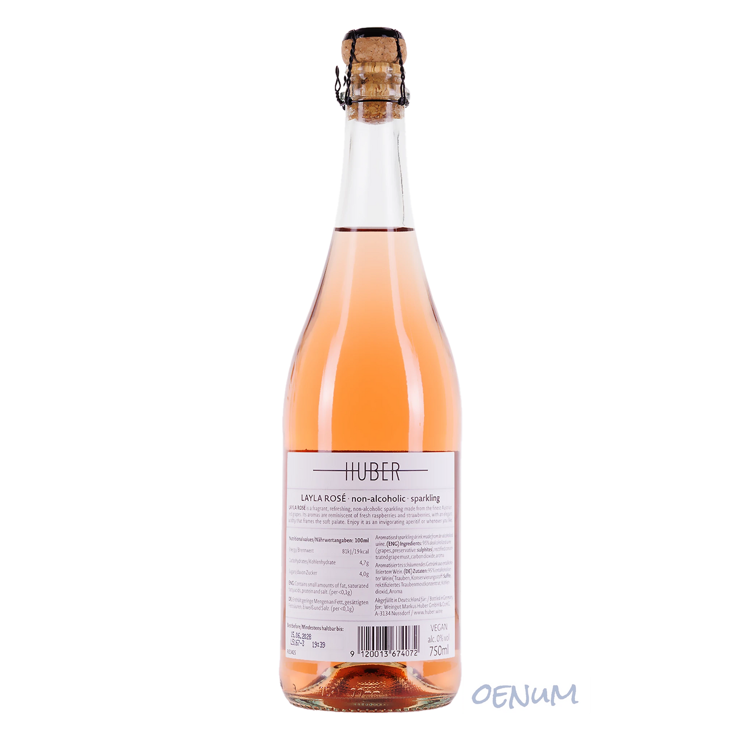 LAYLA Rosé Schaumwein alkoholfrei